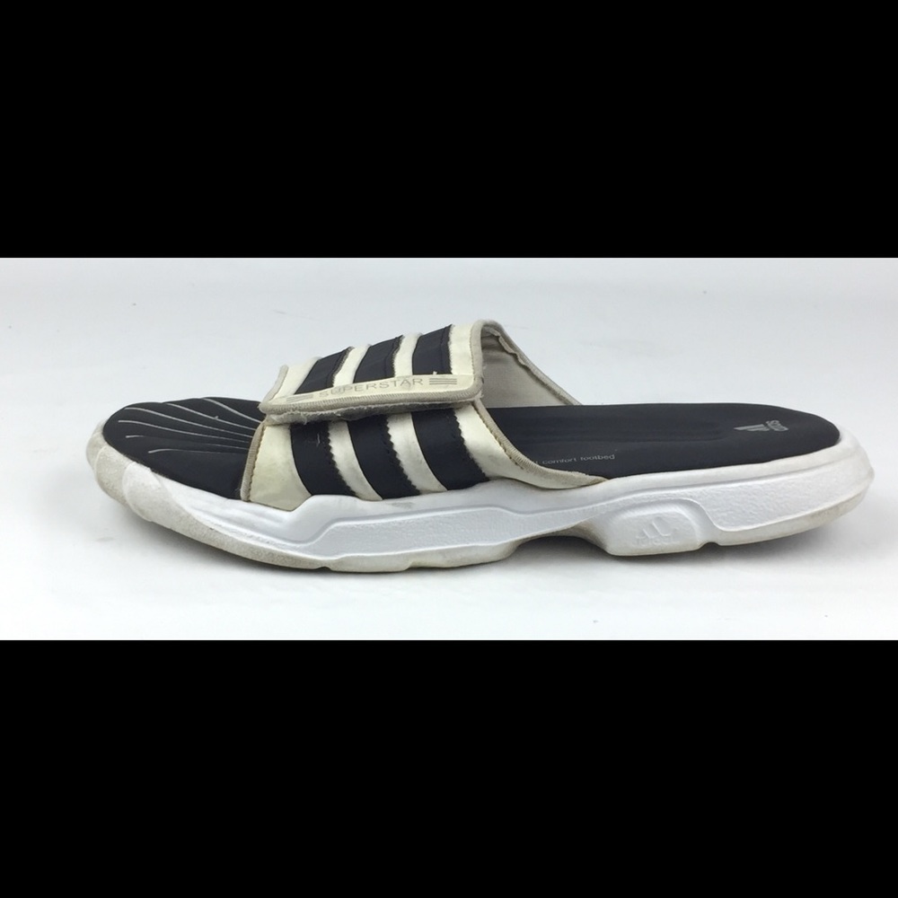 Adidas Men’s White Sandals/FlipFlops Size 7